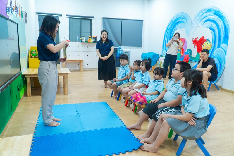 Chương trình học tiếng anh mầm non