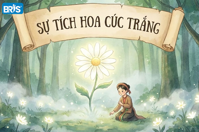 Những câu chuyện hay cho bé 3 tuổi - Sự tích hoa cúc trắng