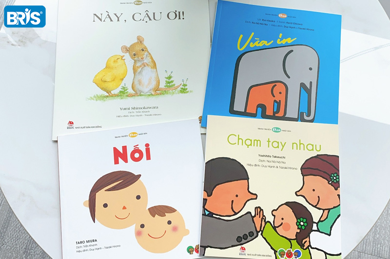 Sách tranh truyện ngắn cho bé 2 tuổi