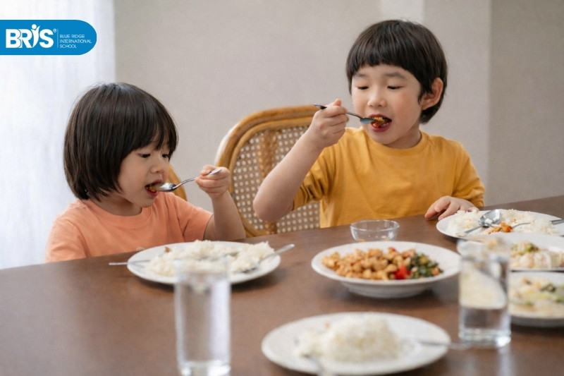 Làm sao để trẻ tập trung khi học - Đáp ứng bữa ăn đủ chất dinh dưỡng cho bé