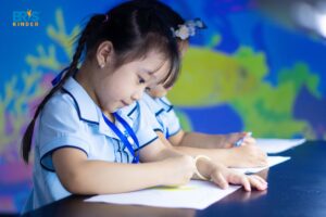 Mỗi hoạt động tại BRIS đều hướng đến việc giúp trẻ tiếp xúc tiếng Anh một cách tự nhiên và đầy hứng thú.